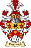 English Coat of Arms (v.23) for the family Prestwich