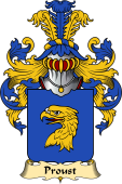 French Family Coat of Arms (v.23) for Proust