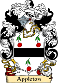 English or Welsh Family Coat of Arms (v.23) for Appleton (Suffolk)