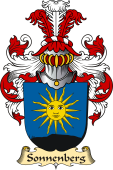 v.23 Coat of Family Arms from Germany for Sonnenberg