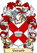 English or Welsh Family Coat of Arms (v.23) for Gerard