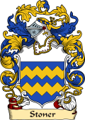 English or Welsh Family Coat of Arms (v.23) for Stoner (Oxfordshire)