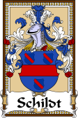 German Coat of Arms Wappen Bookplate  for Schildt