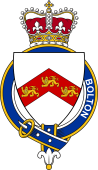 Families of Britain Coat of Arms Badge for: Bolton (England)
