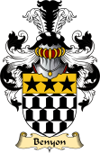 English Coat of Arms (v.23) for the family Benyon