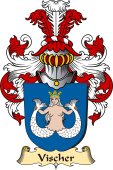 v.23 Coat of Family Arms from Germany for Vischer