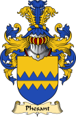 English Coat of Arms (v.23) for the family Phesant