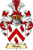 Welsh Family Coat of Arms (v.23) for Woods (of Tal-y-llyn, Anglesey)