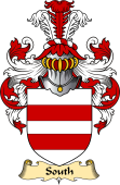 English Coat of Arms (v.23) for the family South