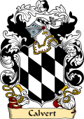 English or Welsh Family Coat of Arms (v.23) for Calvert (London)