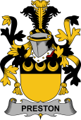 Irish Coat of Arms for Preston