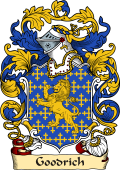 English or Welsh Family Coat of Arms (v.23) for Goodrich (Essex)