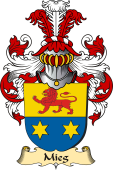 v.23 Coat of Family Arms from Germany for Mieg