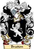 English or Welsh Family Coat of Arms (v.23) for Bratton (ref Berry)