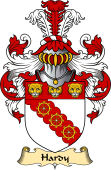 English Coat of Arms (v.23) for the family Hardy