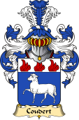 French Family Coat of Arms (v.23) for Coudert