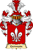 French Family Coat of Arms (v.23) for Germain