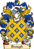 English or Welsh Family Coat of Arms (v.23) for Brough