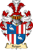 v.23 Coat of Family Arms from Germany for Reiger