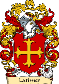 English or Welsh Family Coat of Arms (v.23) for Latimer