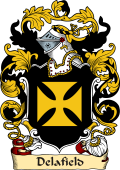 English or Welsh Family Coat of Arms (v.23) for Delafield (Lancashire)