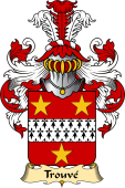 French Family Coat of Arms (v.23) for Trouvé