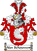 Dutch Coat of Arms for Van Schouwen