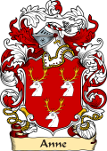 English or Welsh Family Coat of Arms (v.23) for Anne (Trickly, Yorkshire)