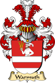 v.23 Coat of Family Arms from Germany for Warmuth