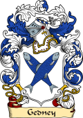 English or Welsh Family Coat of Arms (v.23) for Gedney (Enderby, Lincolnshire)