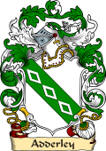 English or Welsh Family Coat of Arms (v.23) for Adderley