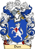 English or Welsh Family Coat of Arms (v.23) for Dun (n)