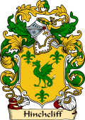 English or Welsh Family Coat of Arms (v.23) for Hinchcliff (London)