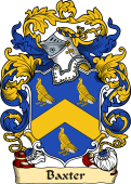 English or Welsh Family Coat of Arms (v.23) for Baxter