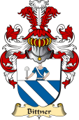 v.23 Coat of Family Arms from Germany for Bittner
