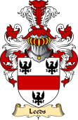 English Coat of Arms (v.23) for the family Leeds