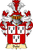 French Family Coat of Arms (v.23) for Dubé