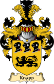 English Coat of Arms (v.23) for the family Knapp