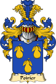French Family Coat of Arms (v.23) for Poirier