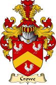 English Coat of Arms (v.23) for the family Crow (e)
