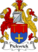 English Coat of Arms for the family Pickwick