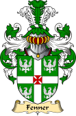 English Coat of Arms (v.23) for the family Fenner