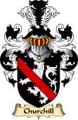 English Coat of Arms (v.23) for the family Churchill