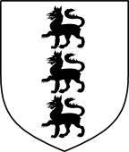 English Family Shield for Lovet or Lovett