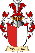 v.23 Coat of Family Arms from Germany for Wangelin