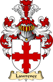 English Coat of Arms (v.23) for the family Lawrence or Laurence