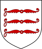 English Family Shield for Orange