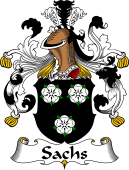 German Wappen Coat of Arms for Sachs