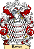 English or Welsh Family Coat of Arms (v.23) for Bowes