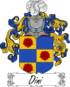 Araldica Italiana Coat of arms used by the Italian family Dini